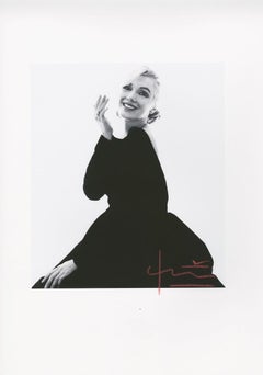 Marilyn new black dress by Bert Stern