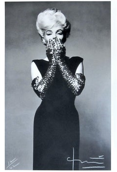 Vintage Marilyn with Sequin Gloves