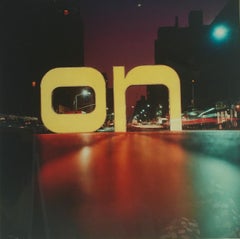 On First Sight, NYC, 1968 (Shapes & Symbols, Mid-Century, Abstract Photography)