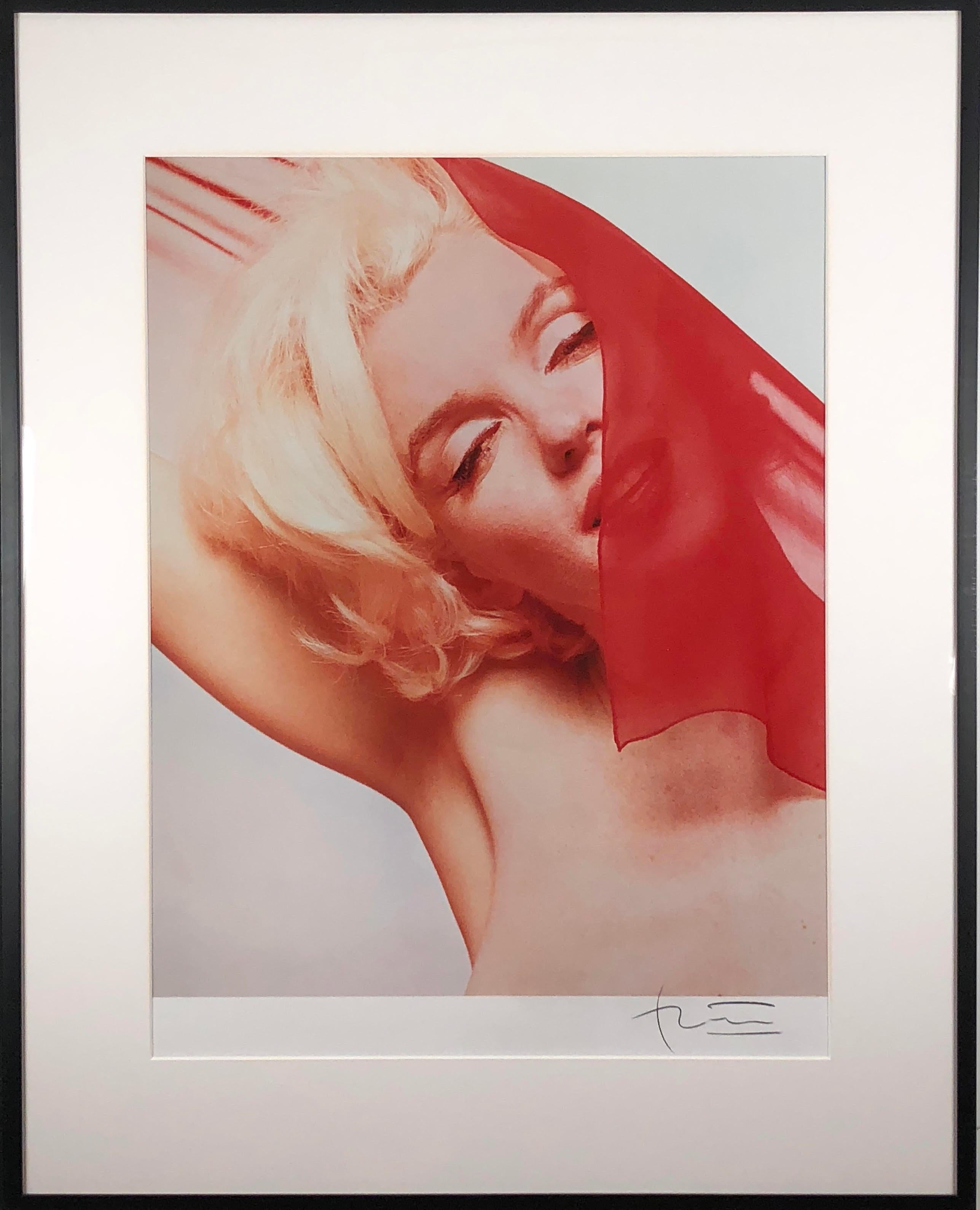 Original color photograph, from the original transparency, by Bert Stern taken six weeks before Marilyn Monroe’s death in 1962. The sitting took place over three days at the Bel Air Hotel in Los Angeles and yielded over 2,500 images. This photograph