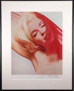 Bert Stern, "Red Scarf", unique photograph