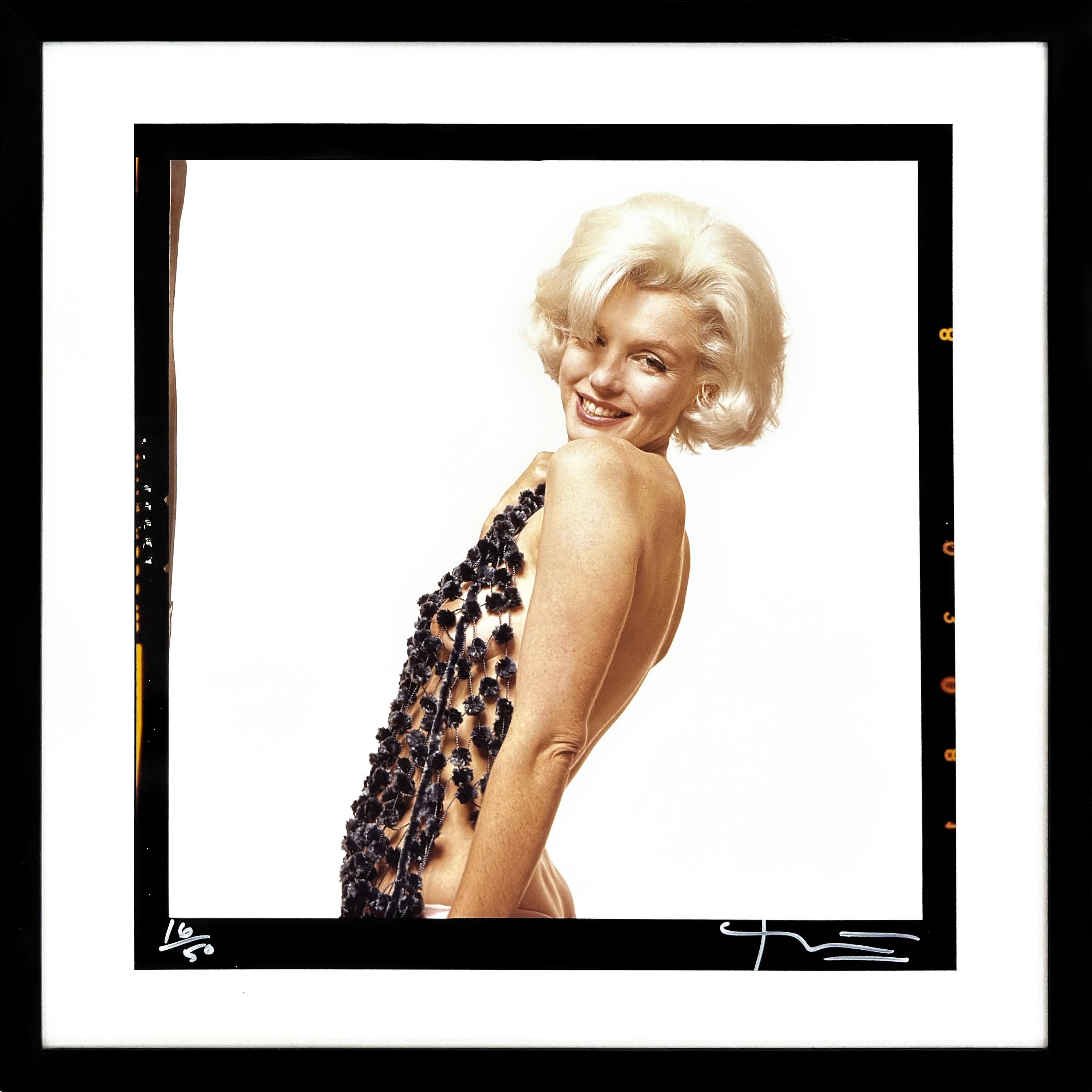 Marilyn Monroe Hand Signed C Print: Limited Edition 16/50
