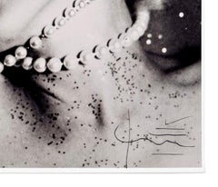 L'ultima seduta: Marilyn With Pearls (stampa C firmata a mano)