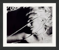 The Last Sitting: Marilyn With Pearls (hand signed C-Print)