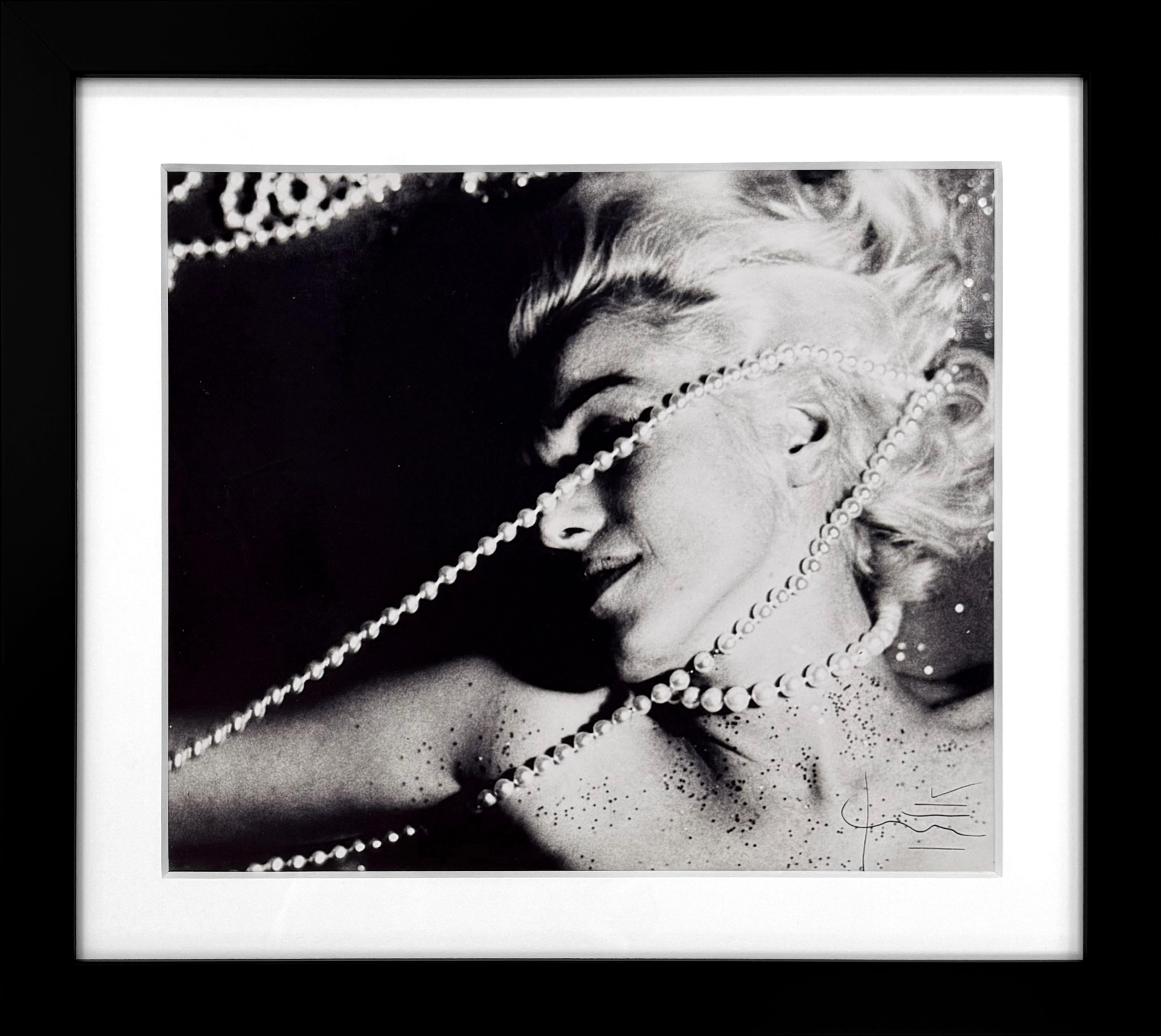 La dernière monture : Marilyn With Pearls (impression C signée à la main)