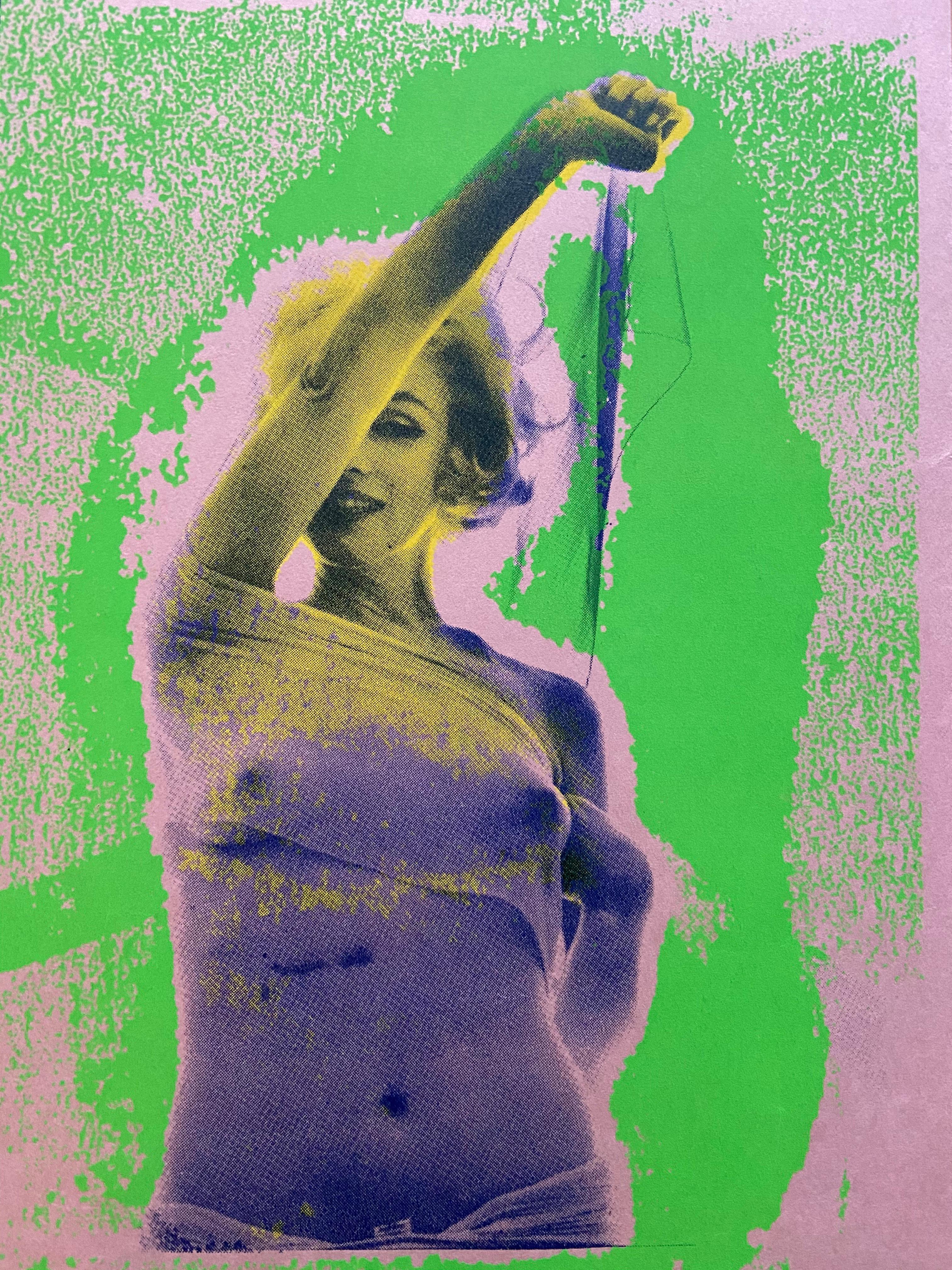 Bert Stern - Silkscreen The last session - YELLOW For Sale 1