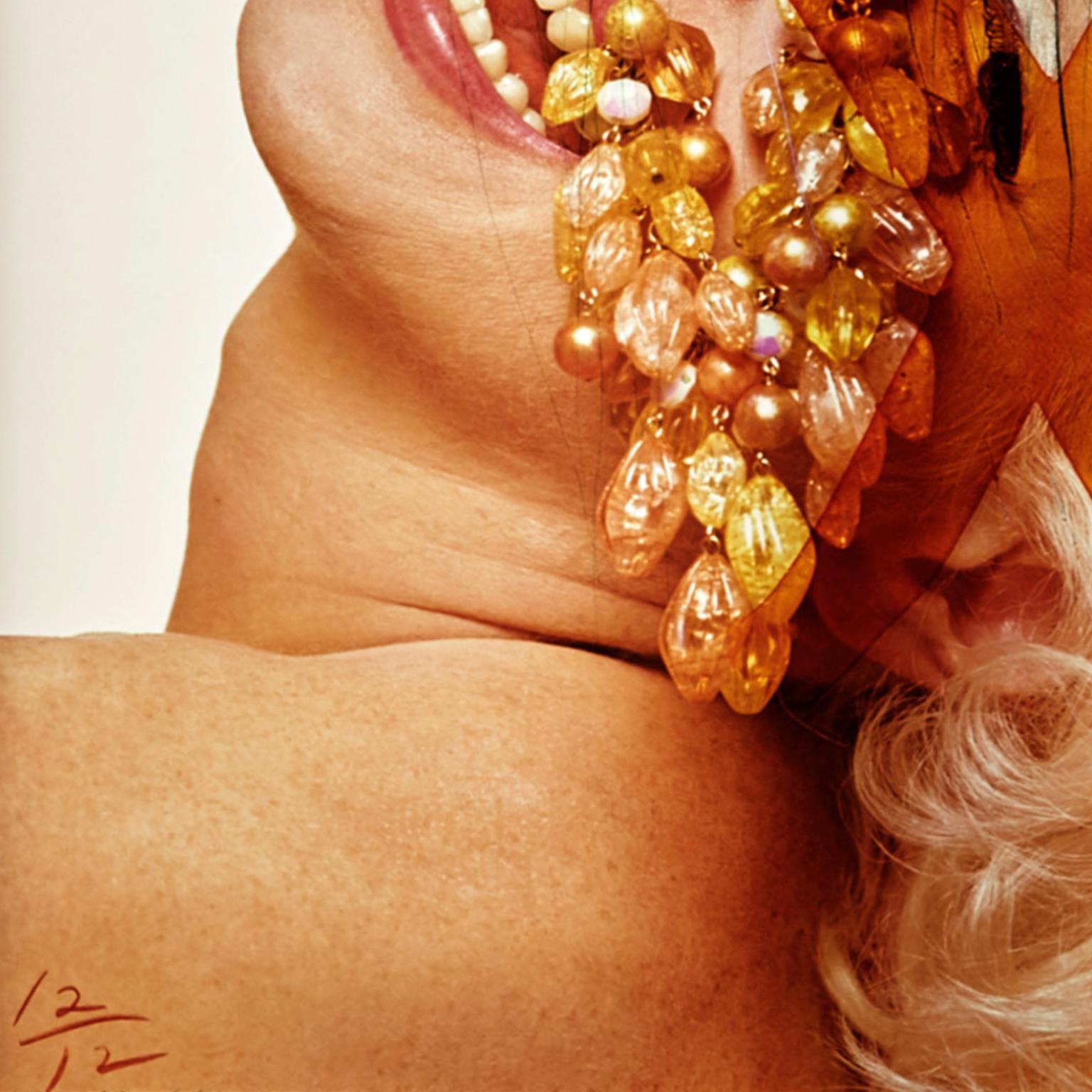 Marilyn Monroe by Bert Stern, C-Print 'Marilyn with Jewels' -Signed & Editioned For Sale 3