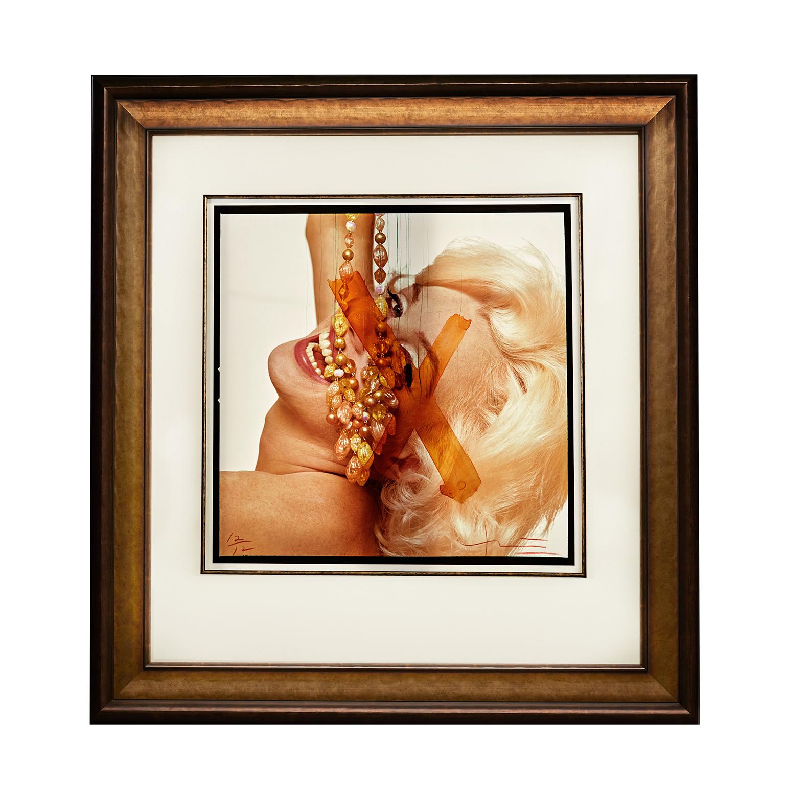 Marilyn Monroe by Bert Stern, C-Print 'Marilyn with Jewels' -Signed & Editioned For Sale 1