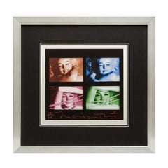 Marilyn Monroe Contact Sheet By Bert Stern -The Last Sitting - Colour & Signed