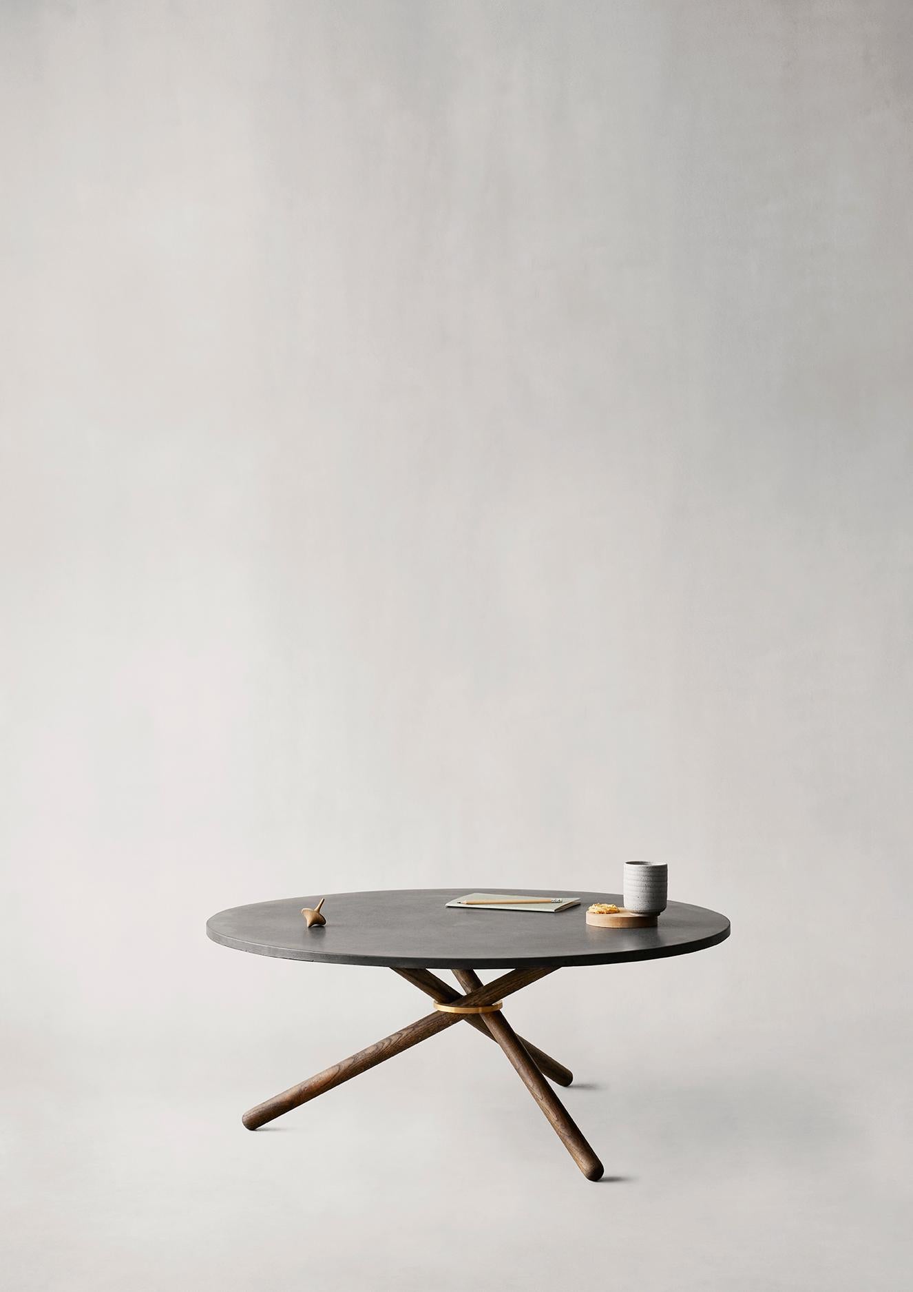 Berta Dark Oak Coffee Table by Eberhart Furniture Neuf - En vente à Geneve, CH