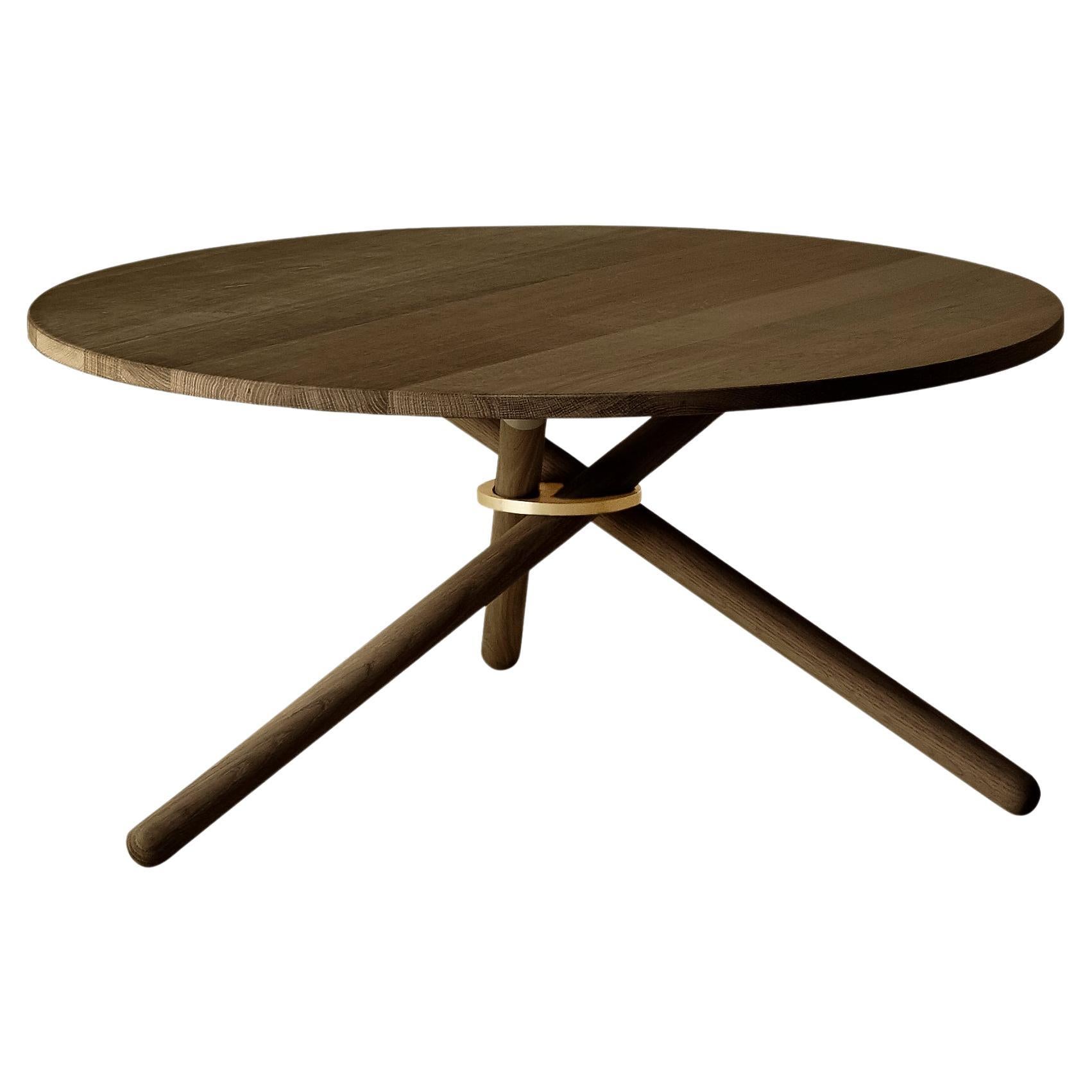 Berta Dark Oak Coffee Table by Eberhart Furniture