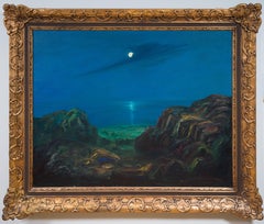 Moonlit Coastal Landscape, 1936