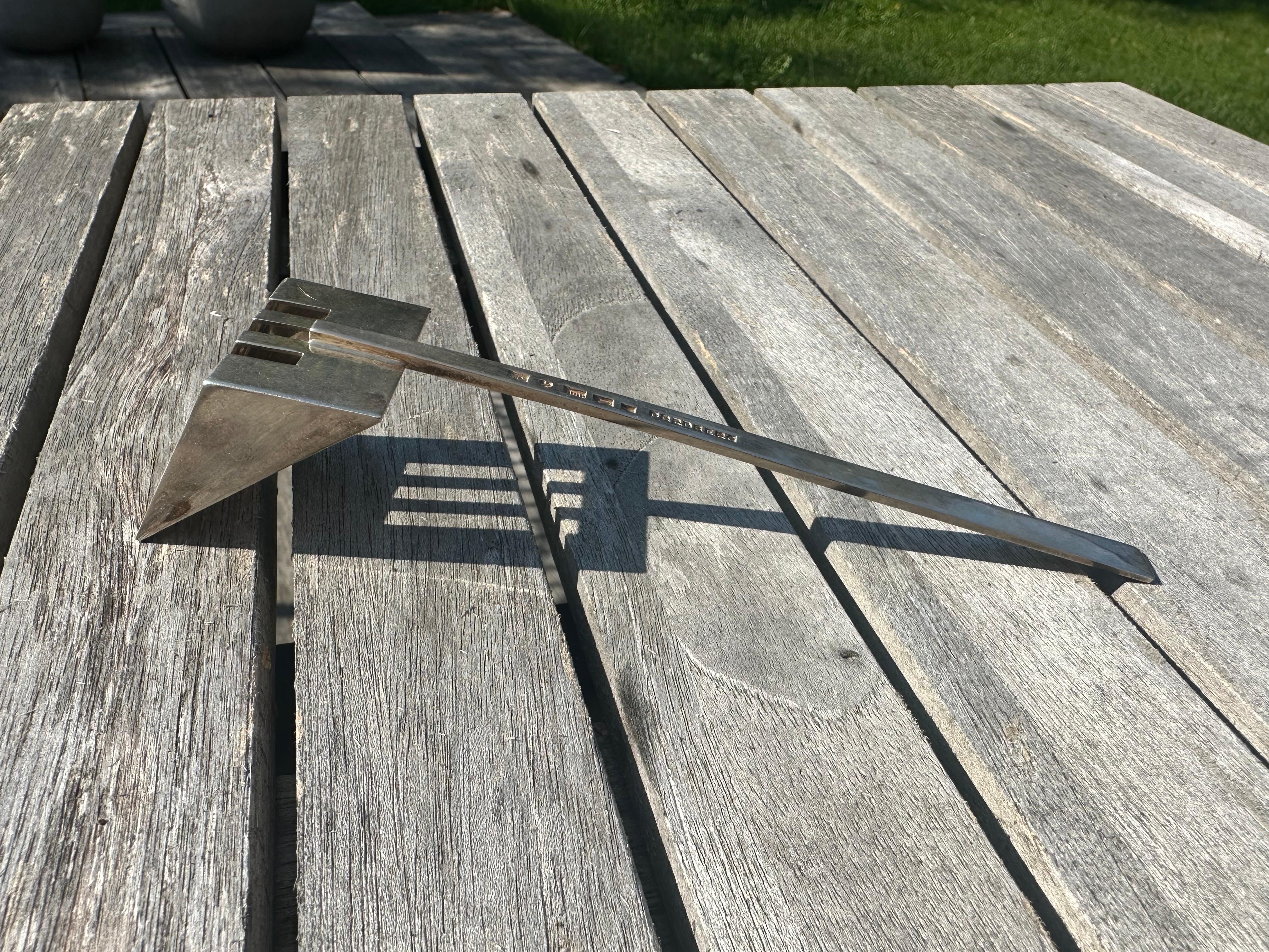Bertel Gardberg:
- Un servidor de hielo de plata 