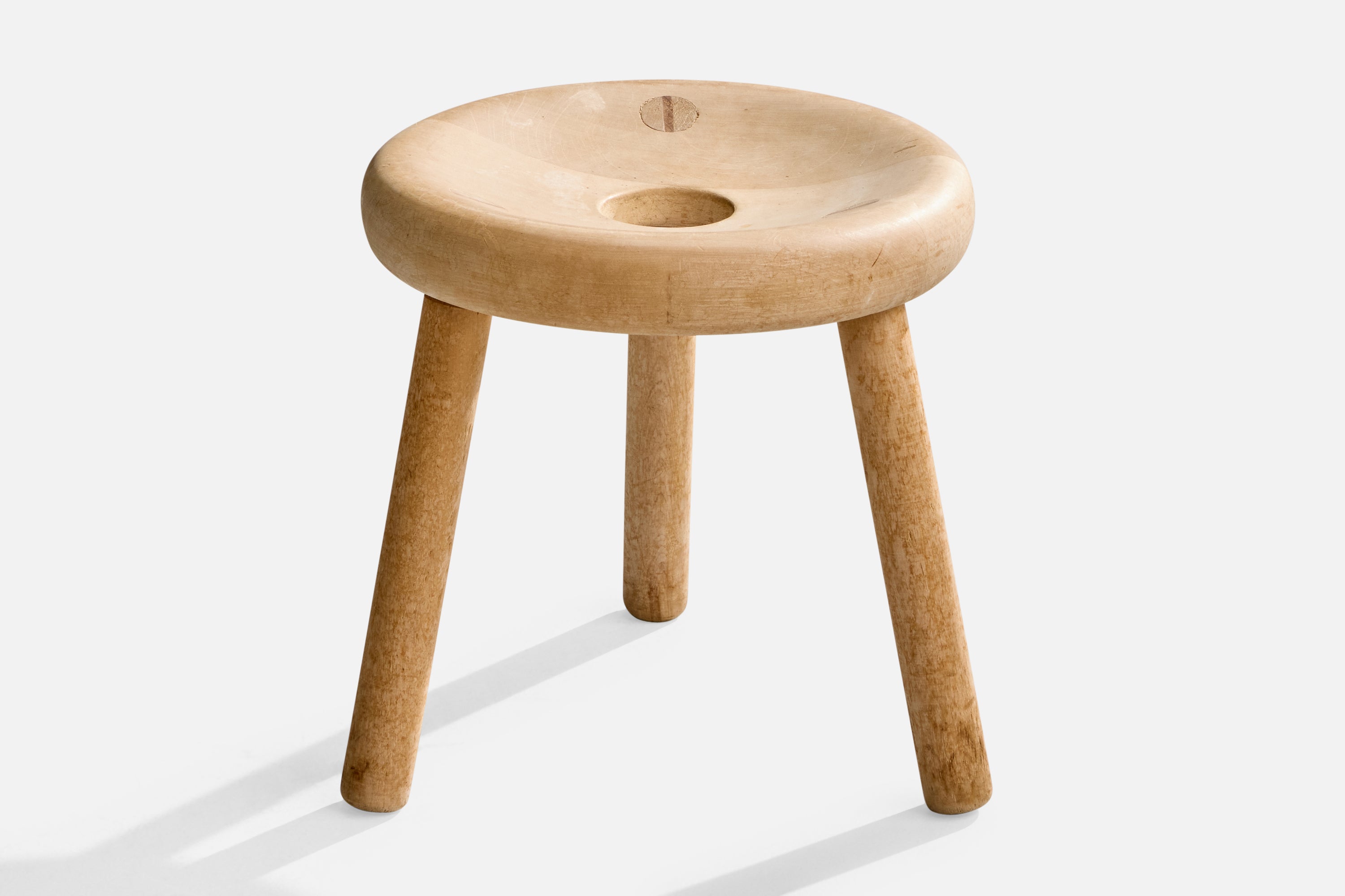 Bertel Gardberg, Stool, Wood, Finland, 1960s For Sale