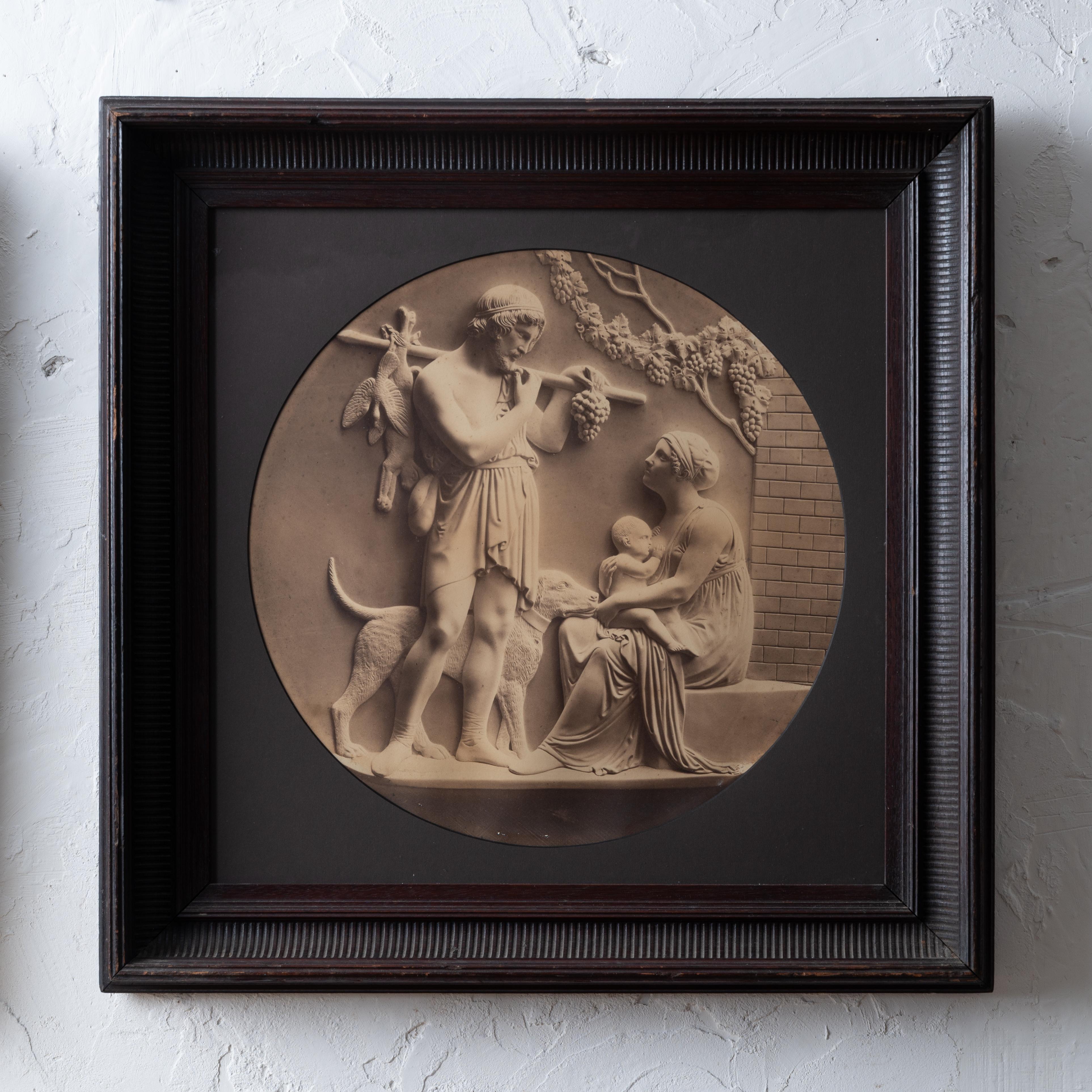 Bertel Thorvaldsen Grabados al albumen en relieve, c.1870s Fines del siglo XIX en venta