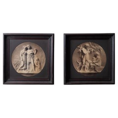 Bertel Thorvaldsen Relief Albumen Prints, c.1870s