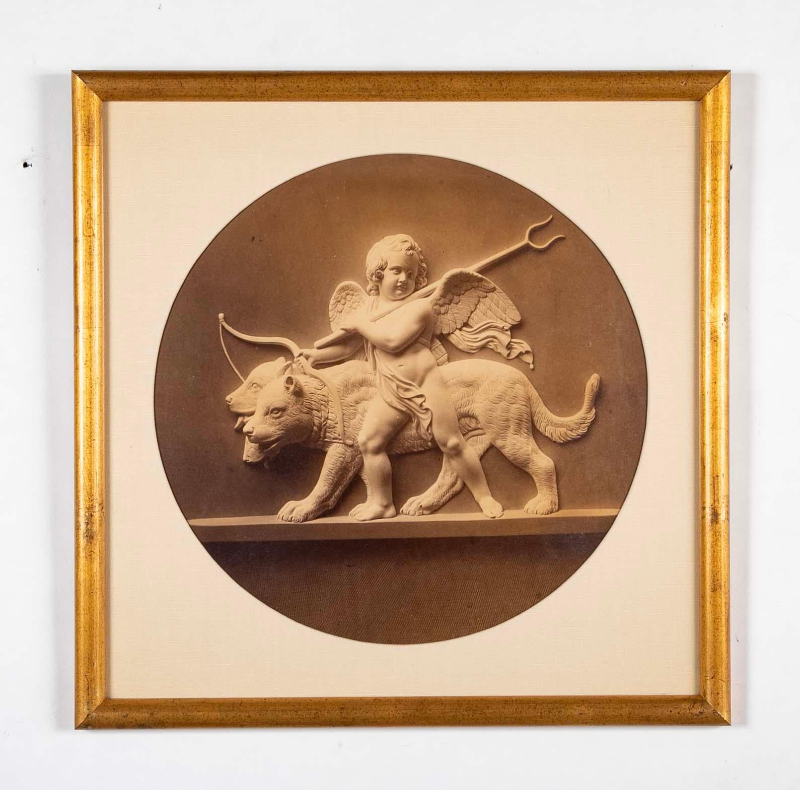 Juego de cuatro ''El reinado de Cupido sobre los cuatro elementos'' de Bertel Thorvaldsen Neoclásico en venta