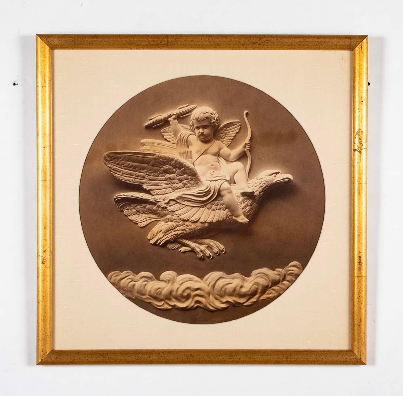 Juego de cuatro ''El reinado de Cupido sobre los cuatro elementos'' de Bertel Thorvaldsen Danés en venta
