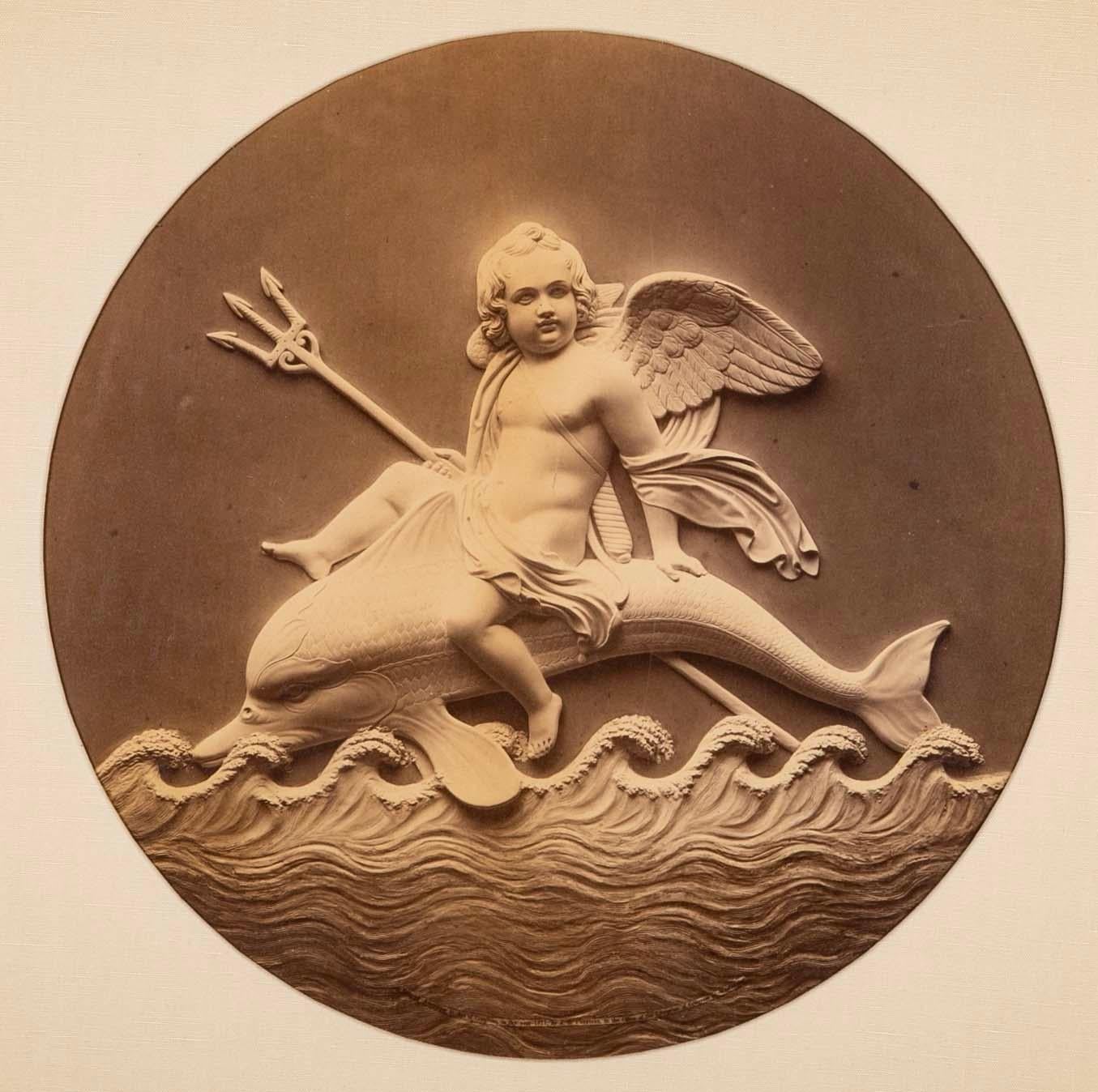 Juego de cuatro ''El reinado de Cupido sobre los cuatro elementos'' de Bertel Thorvaldsen siglo XIX en venta