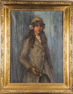 Young lady in riding attire