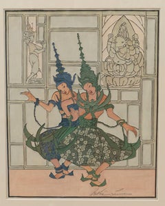 Antique Dance of Ganesha