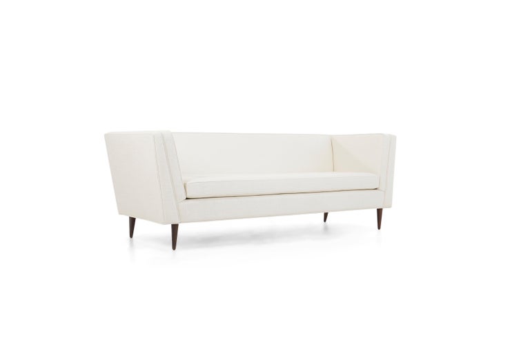 Mid-Century Modern Bertha Schaefer Angle Arm Sofa For Sale