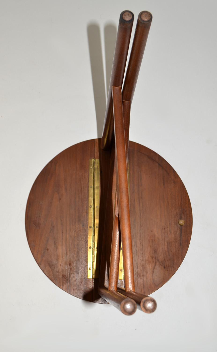 Walnut Nesting or Serving Tables by Bertha Schaefer for Singer & Sons, 1950s im Angebot 5
