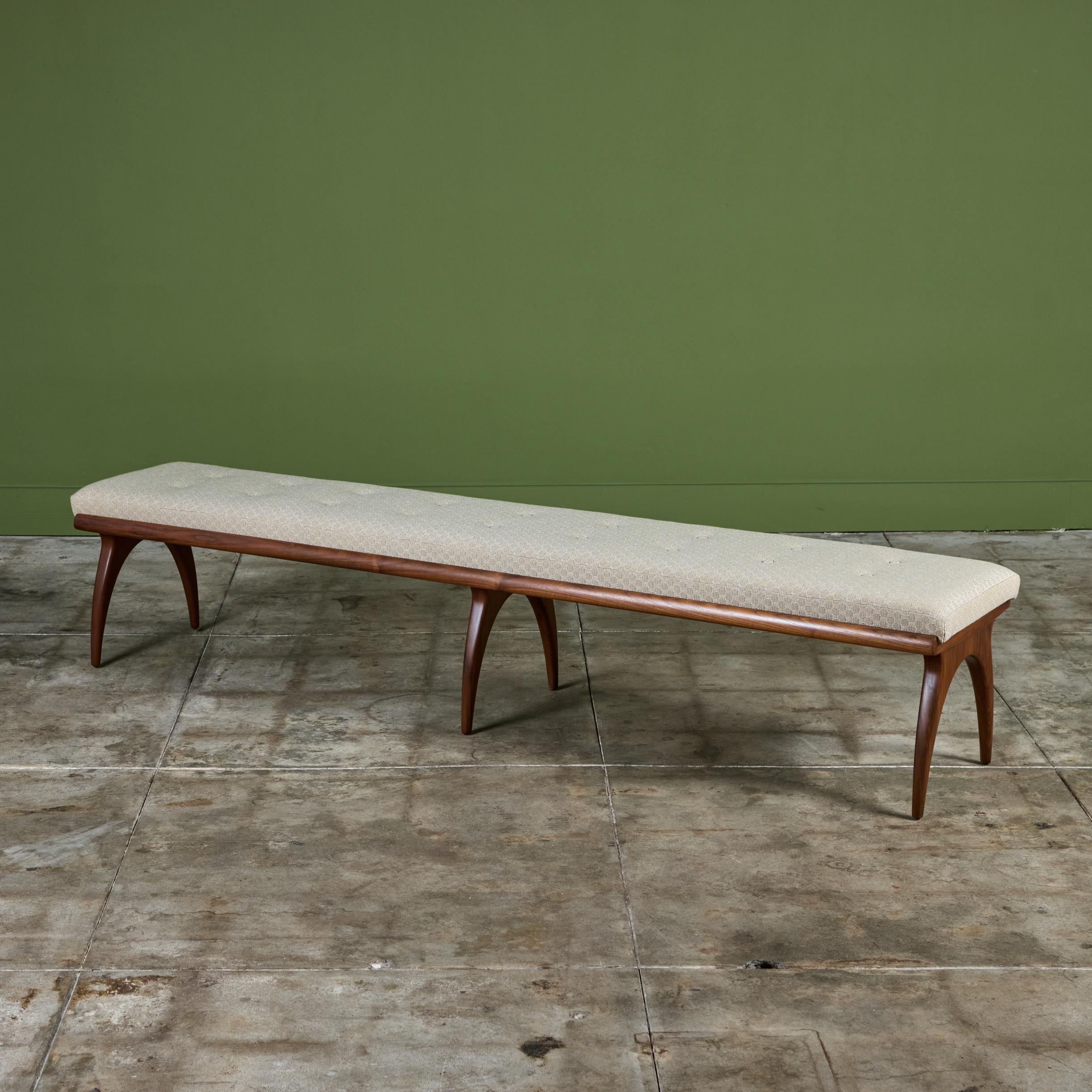 Banc long Bertha Schaefer pour Singer and Sons en vente 1