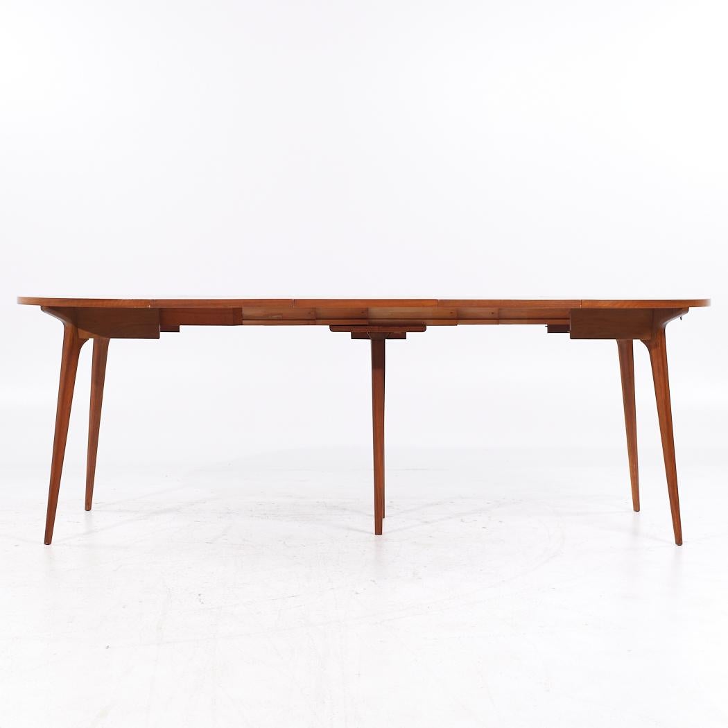 Bertha Schaefer Mid Century Table with 4 Leaves For Sale 5