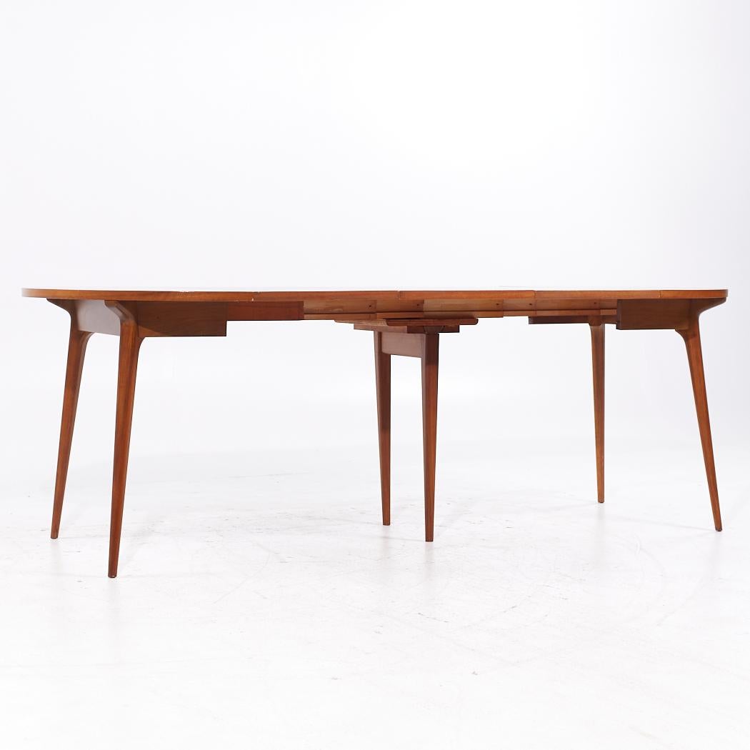 Bertha Schaefer Mid Century Table with 4 Leaves For Sale 6