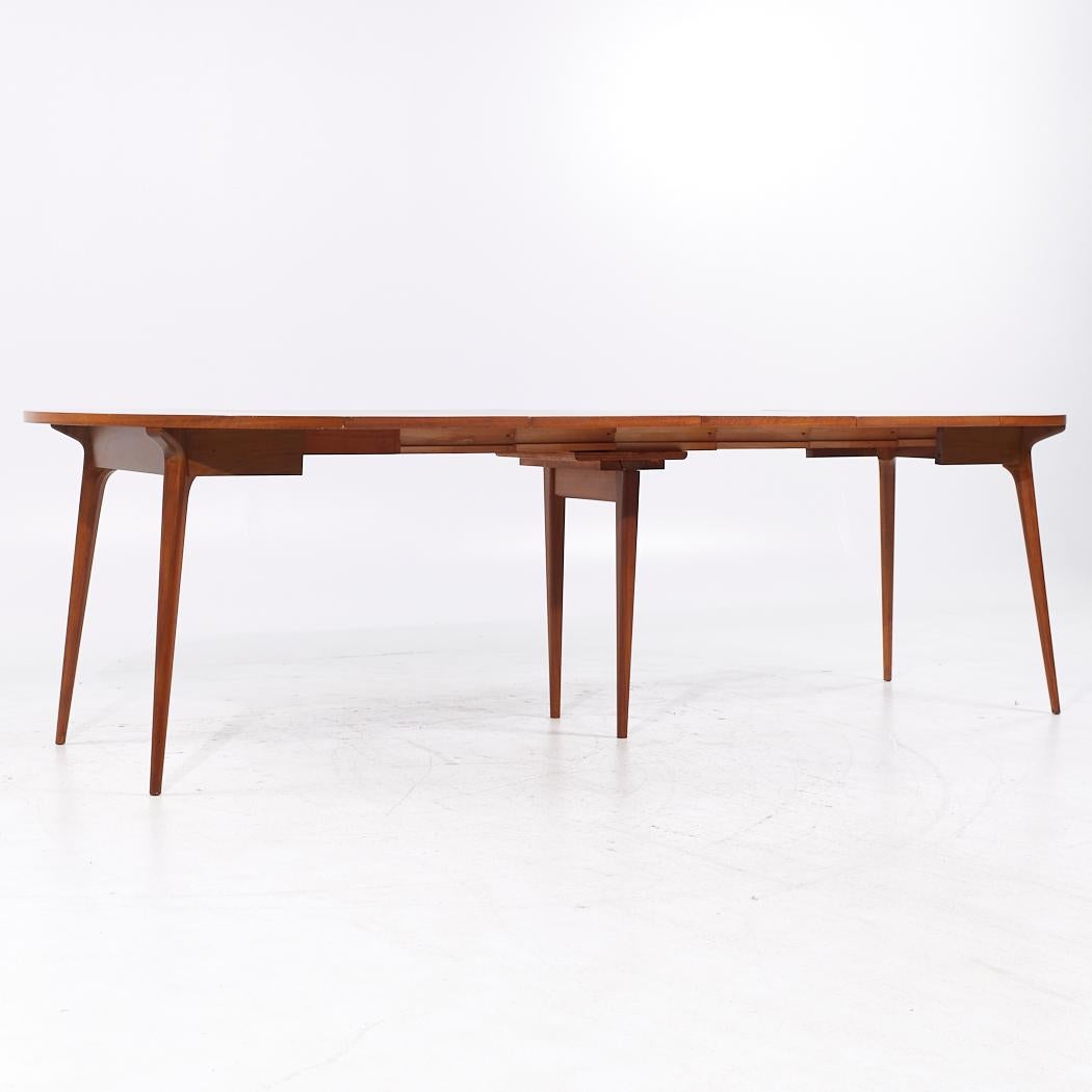 Bertha Schaefer Mid Century Table with 4 Leaves For Sale 8
