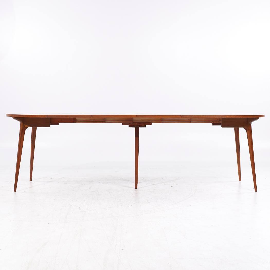 Bertha Schaefer Mid Century Table with 4 Leaves For Sale 9