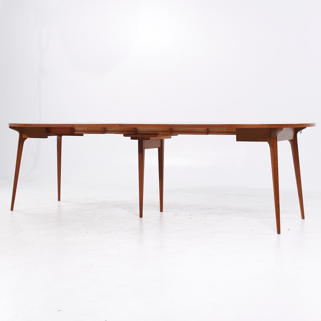 Bertha Schaefer Mid Century Table with 4 Leaves For Sale 10