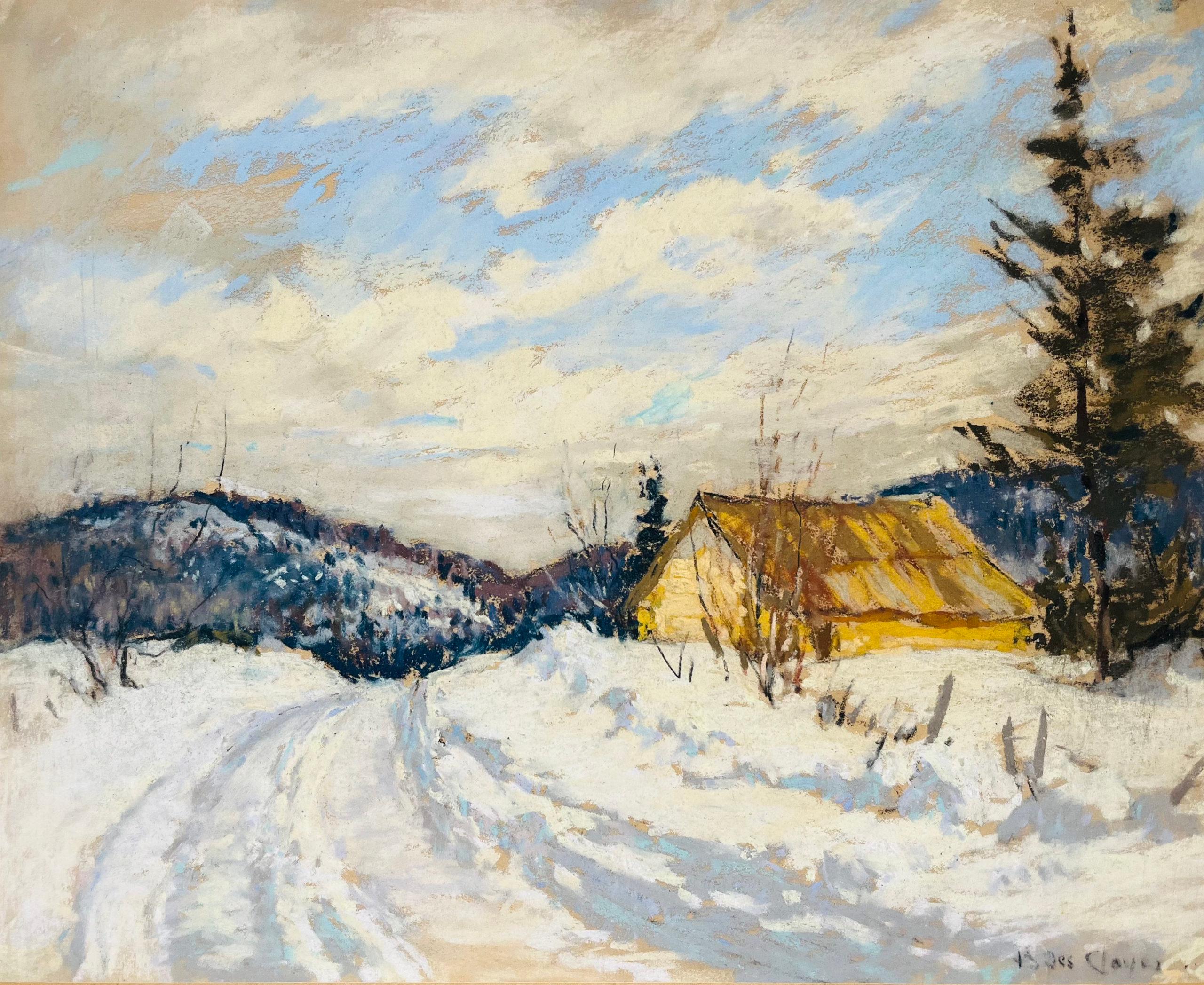 Berthe Des Clayes Figurative Painting – Unbenannt