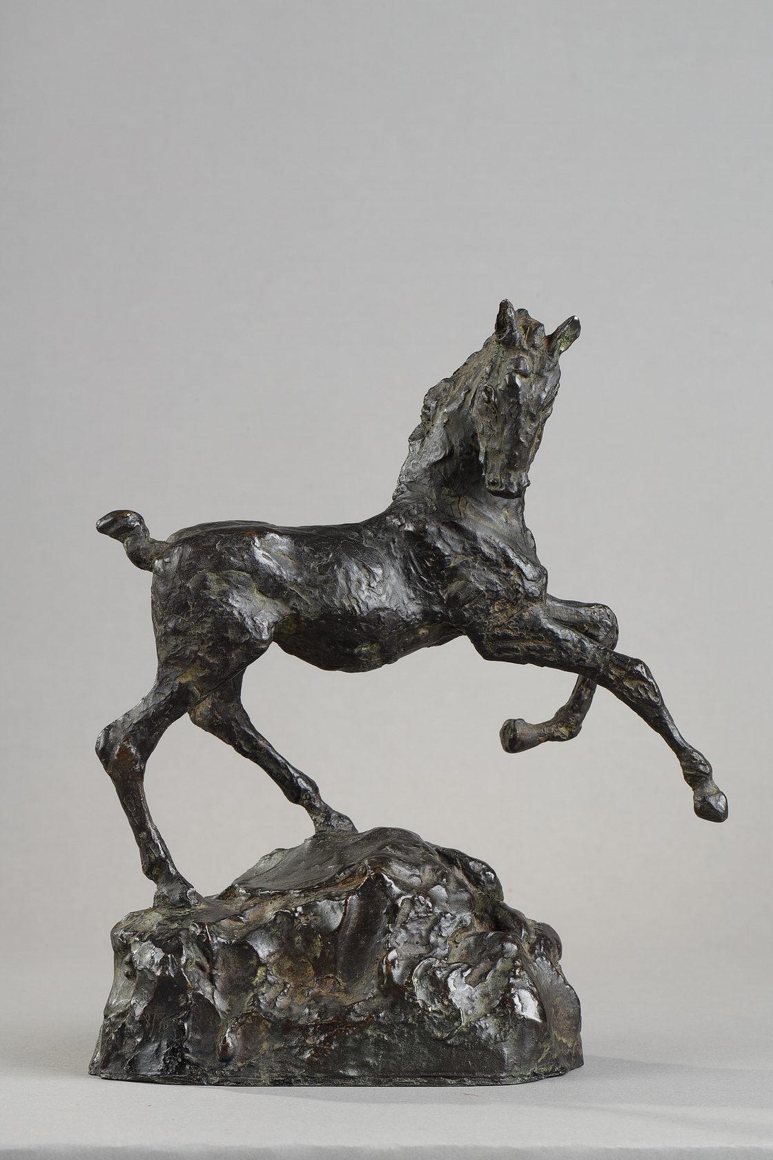 Berthe Martinie Figurative Sculpture - Foal