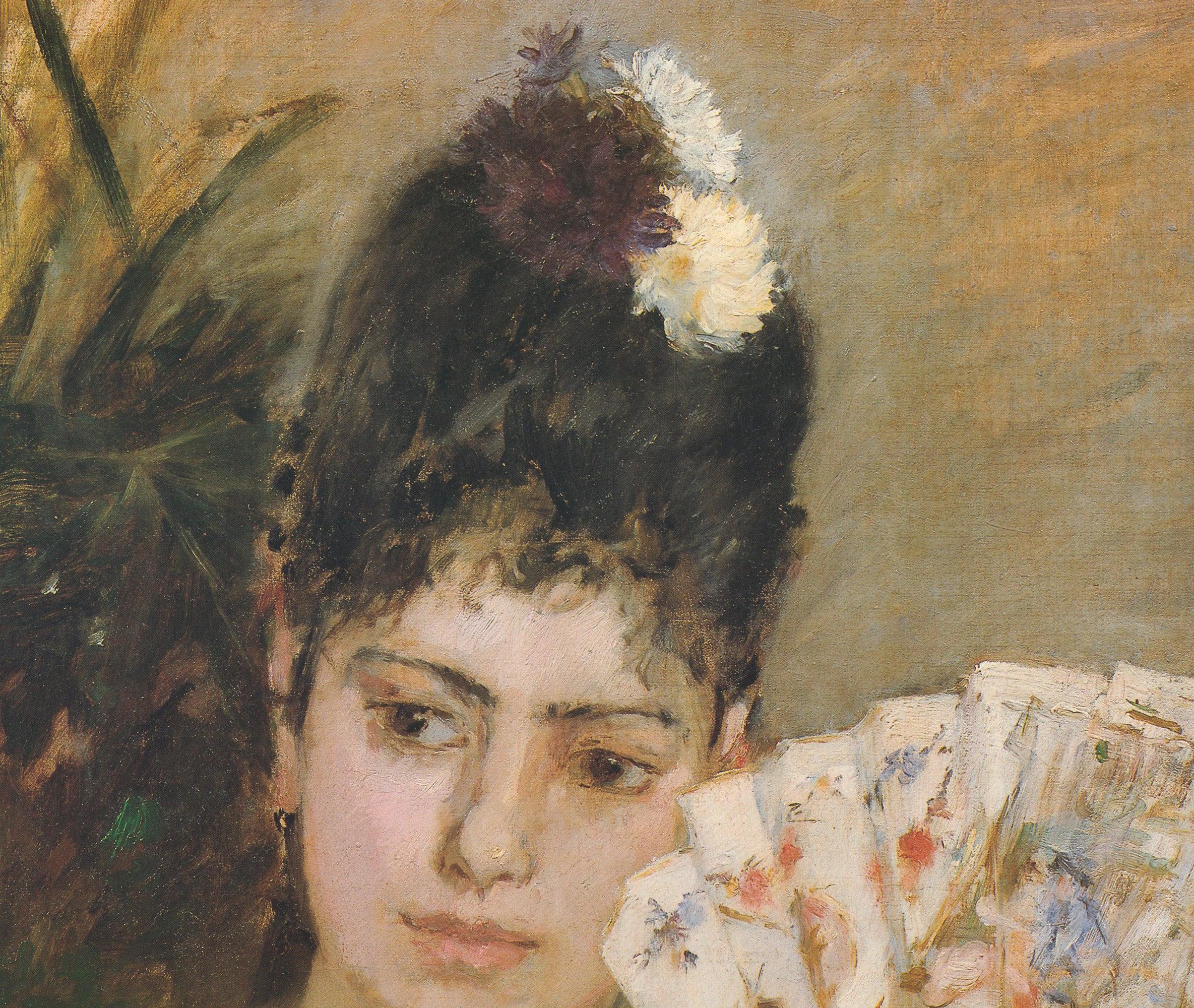 Berthe Morisot 'Portrait of Madame Hubbard' 1990 For Sale 2