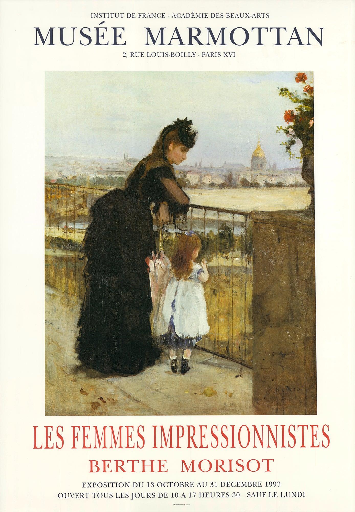 Berthe Morisot 
Woman and Child on a Balcony
 1993