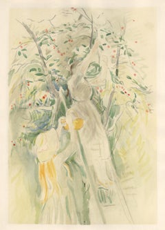 (after) Berthe Morisot - "La Cerisier" pochoir