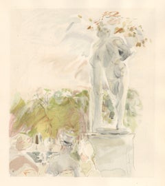 (after) Berthe Morisot - "Les Tuileries" pochoir