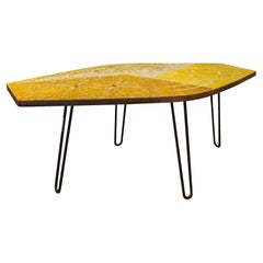 Berthold Müller, Hexagonal Table, circa 1950, Germany