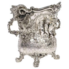 Used BERTHOLD MULLER - Silver Champagne Bucket London 1895