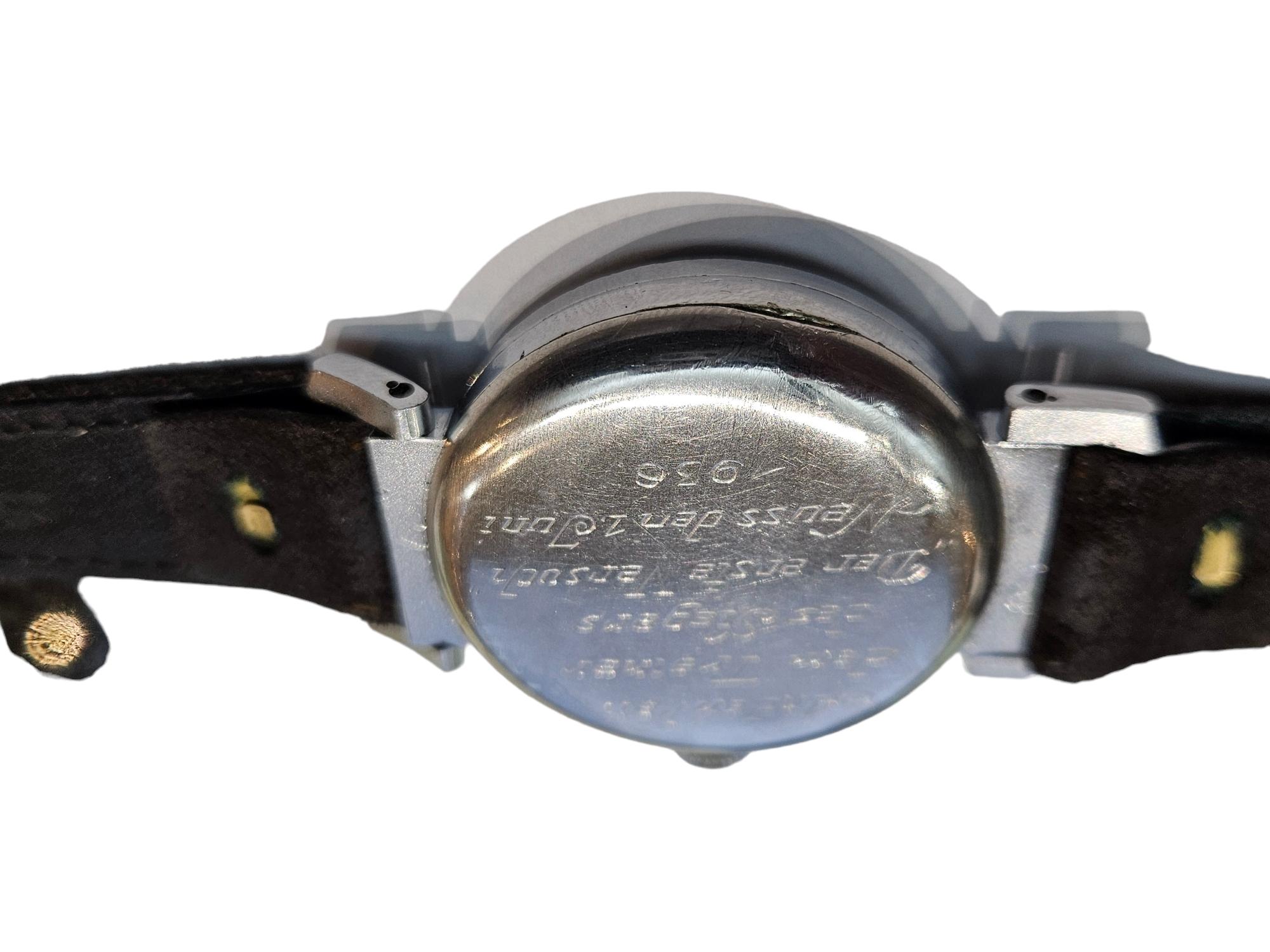 Berthoud / Universal Genève Uni Compax Chronograph Wrist Watch, Rare Collectors For Sale 5