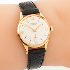 Berthoud Women's Hand-Winding 18k Rose Gold Watch w/ Leather Band