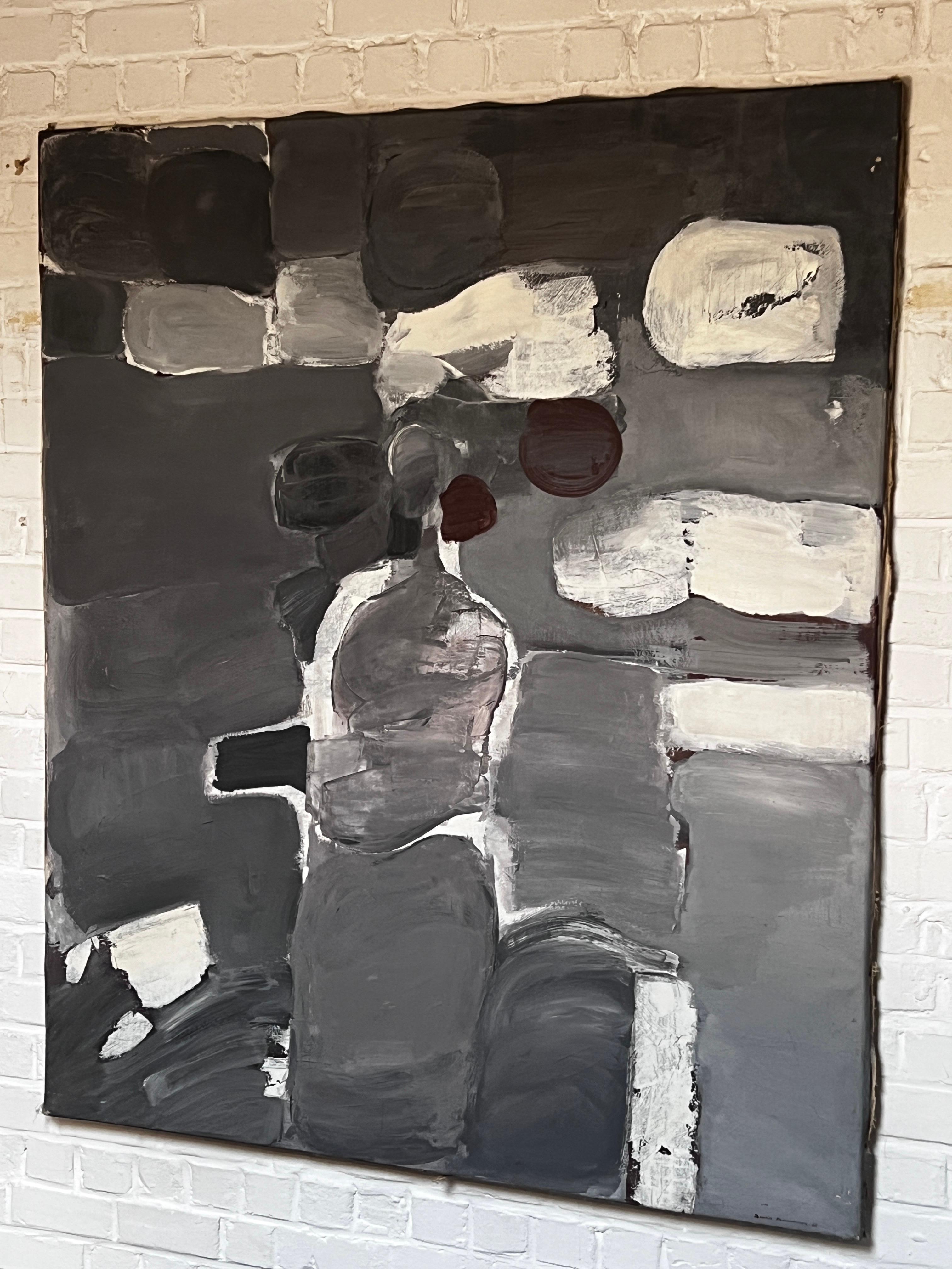 Bertil Berntsson, Öl auf Leinwand 1962. Körperform der Frau. Aus der Familiensammlung (Geölt) im Angebot