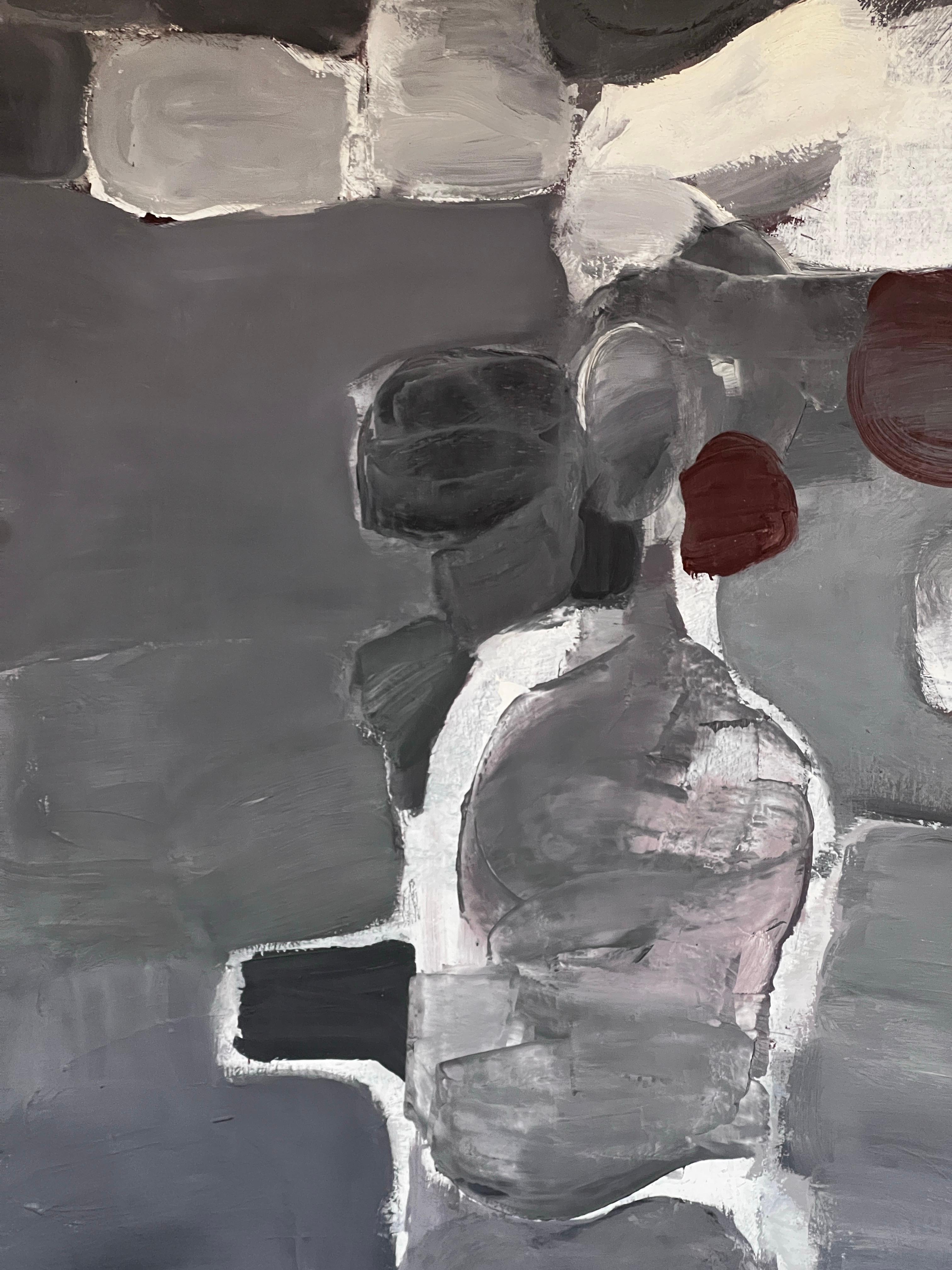 Bertil Berntsson, Öl auf Leinwand 1962. Körperform der Frau. Aus der Familiensammlung im Angebot 1