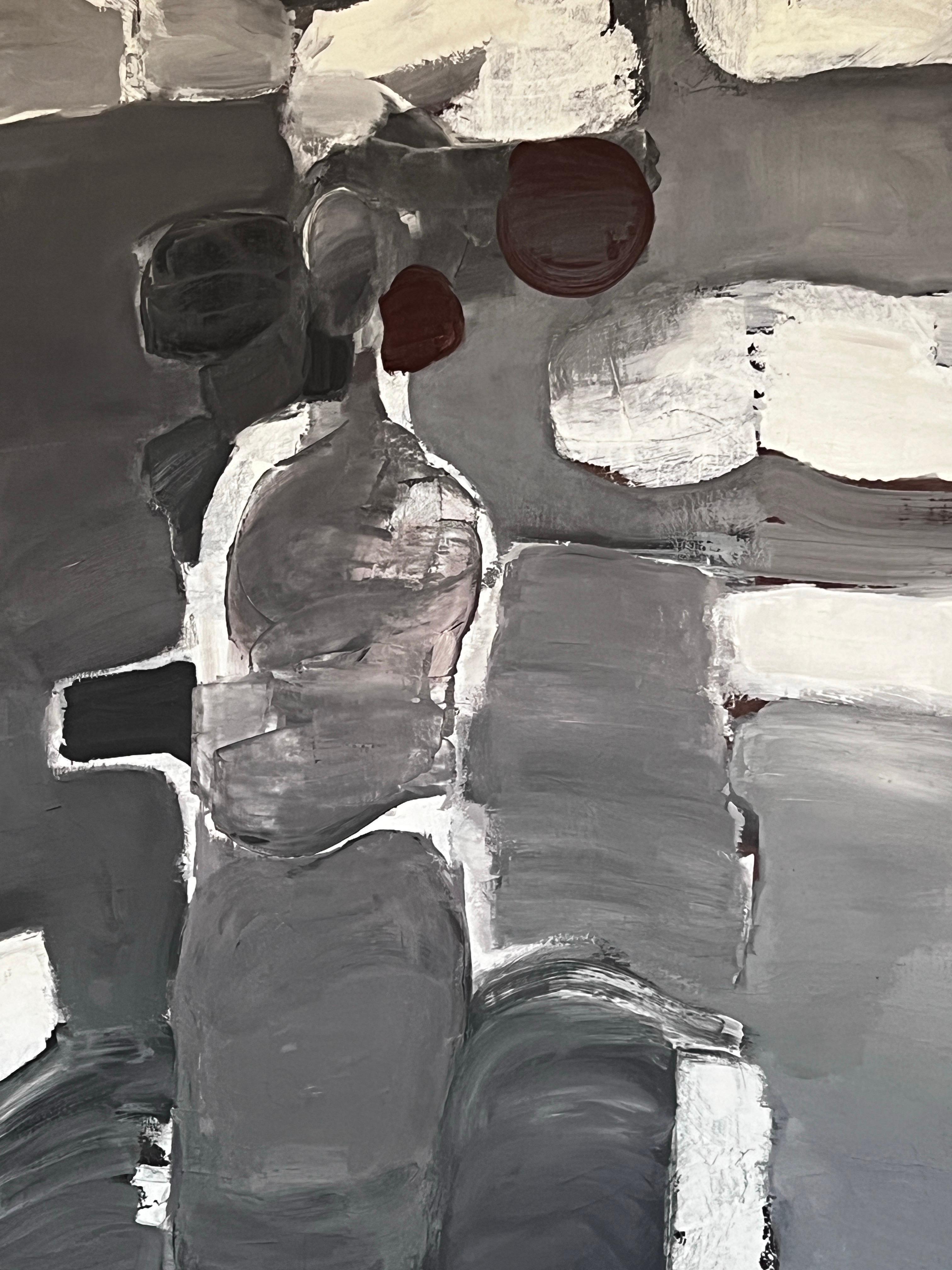 Bertil Berntsson, Öl auf Leinwand 1962. Körperform der Frau. Aus der Familiensammlung im Angebot 2