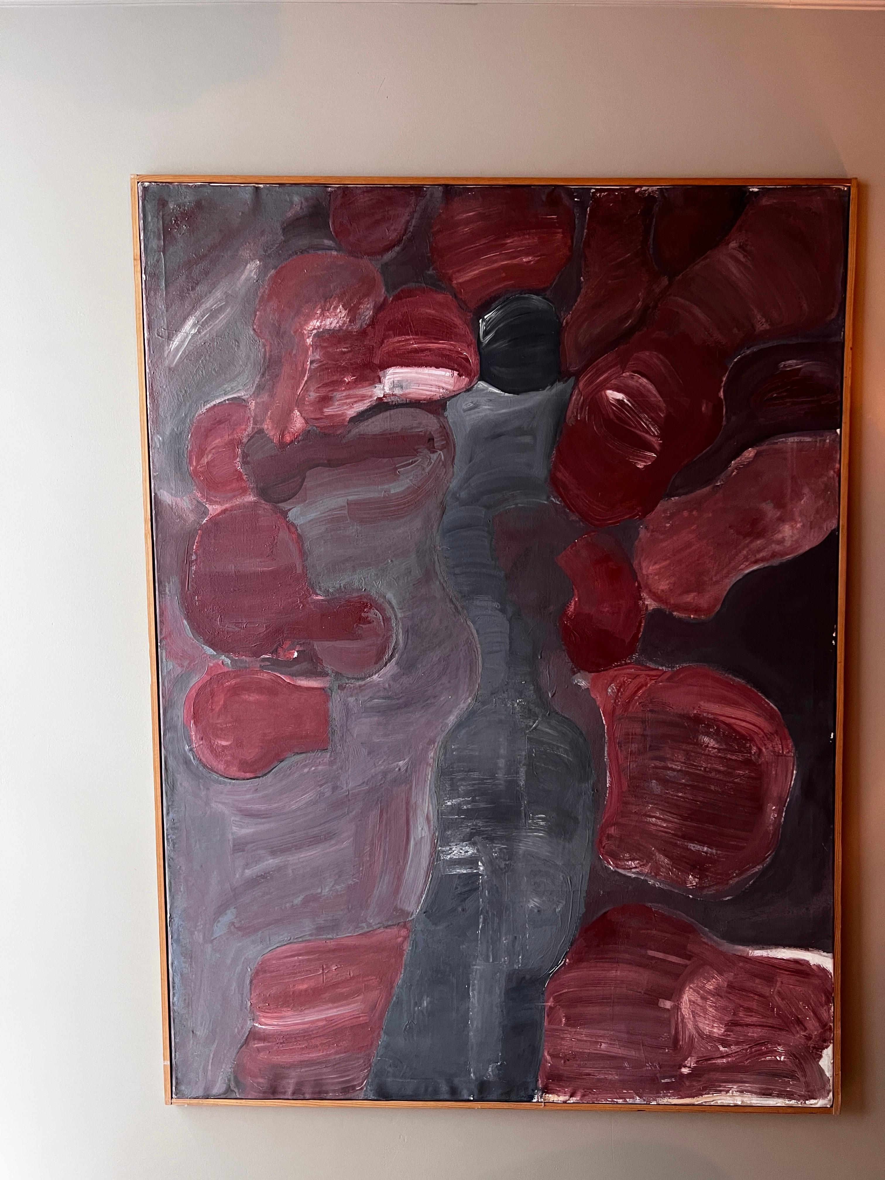 Bertil Berntsson, olio su tela 1964. Forma del corpo femminile. Dalla collezione di famiglia In condizioni buone in vendita a Forest, BE