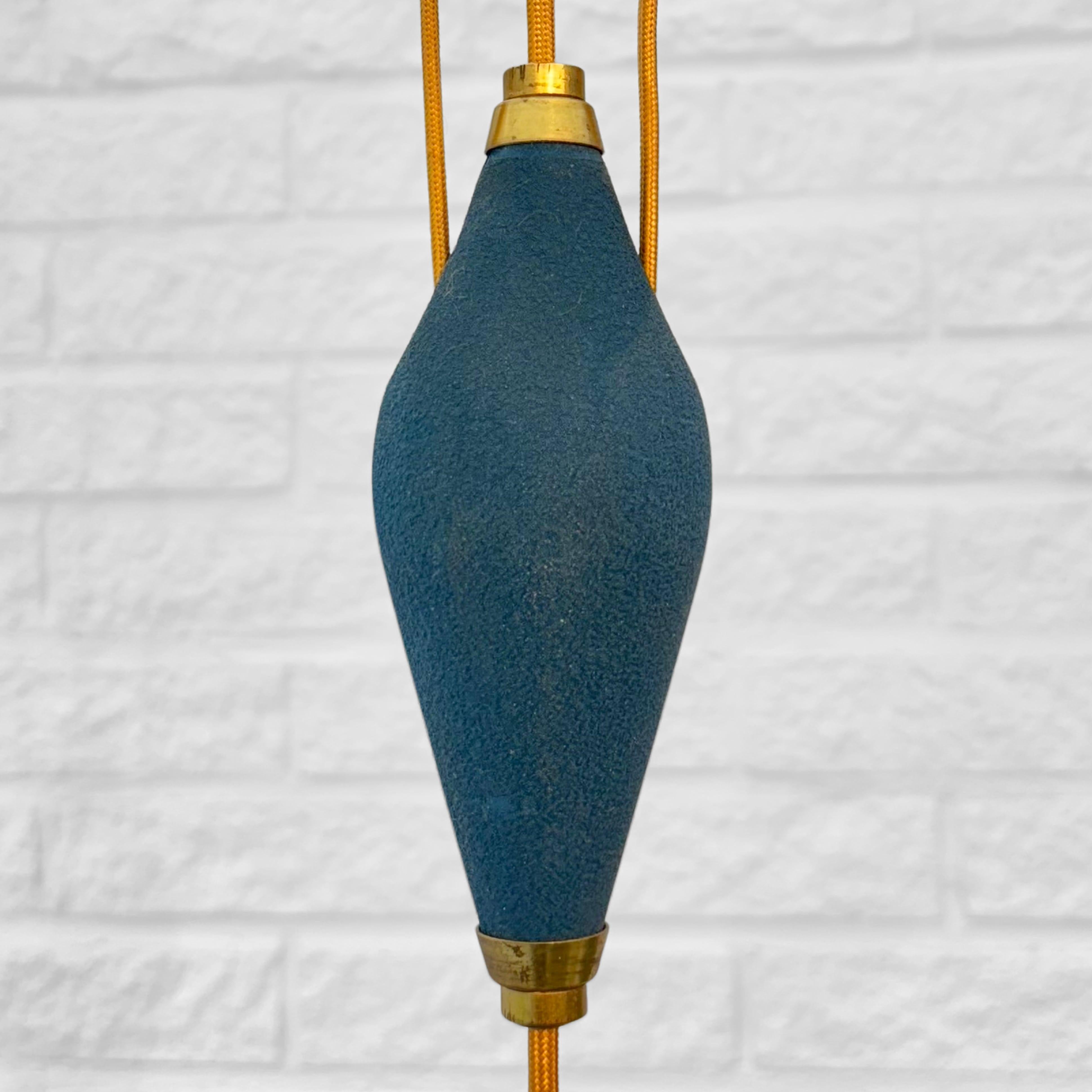 Bertil Brisborg, Nordiska Kompaniet, mid century pendant lamp 33087 Sweden 1950s For Sale 3