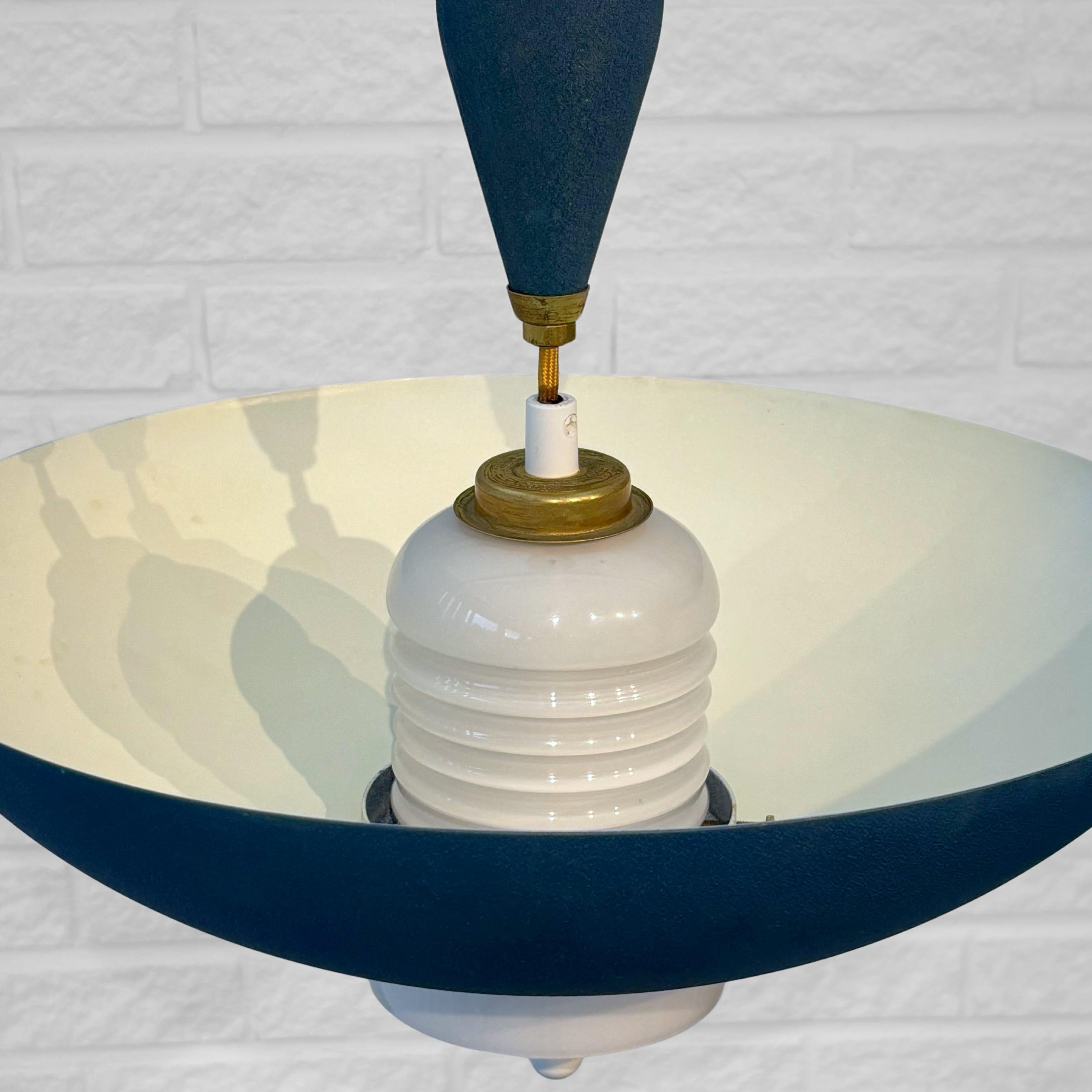 Bertil Brisborg, Nordiska Kompaniet, mid century pendant lamp 33087 Sweden 1950s For Sale 1