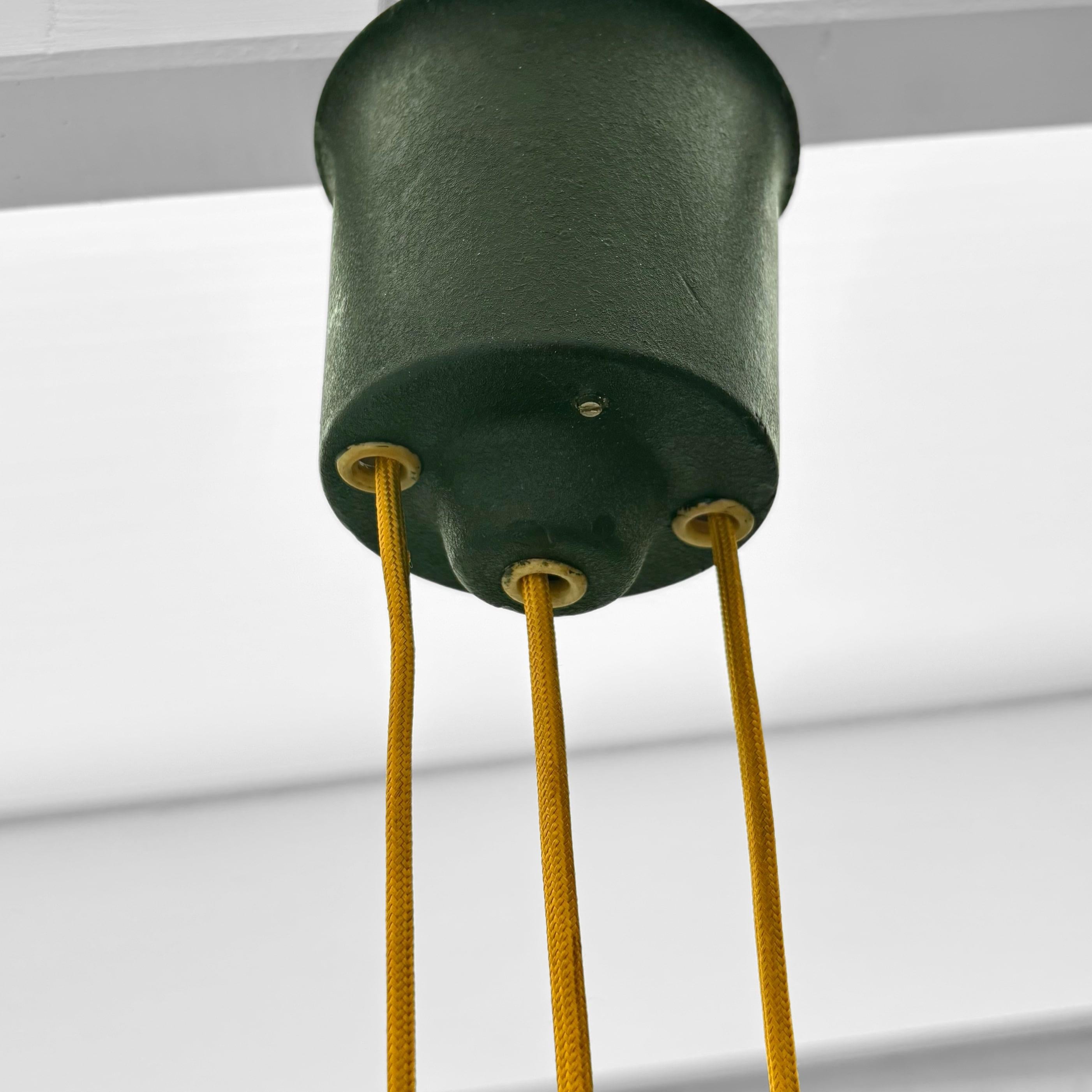 Bertil Brisborg, Nordiska Kompaniet, lampe suspendue du milieu du siècle, Suède, années 1950 en vente 3